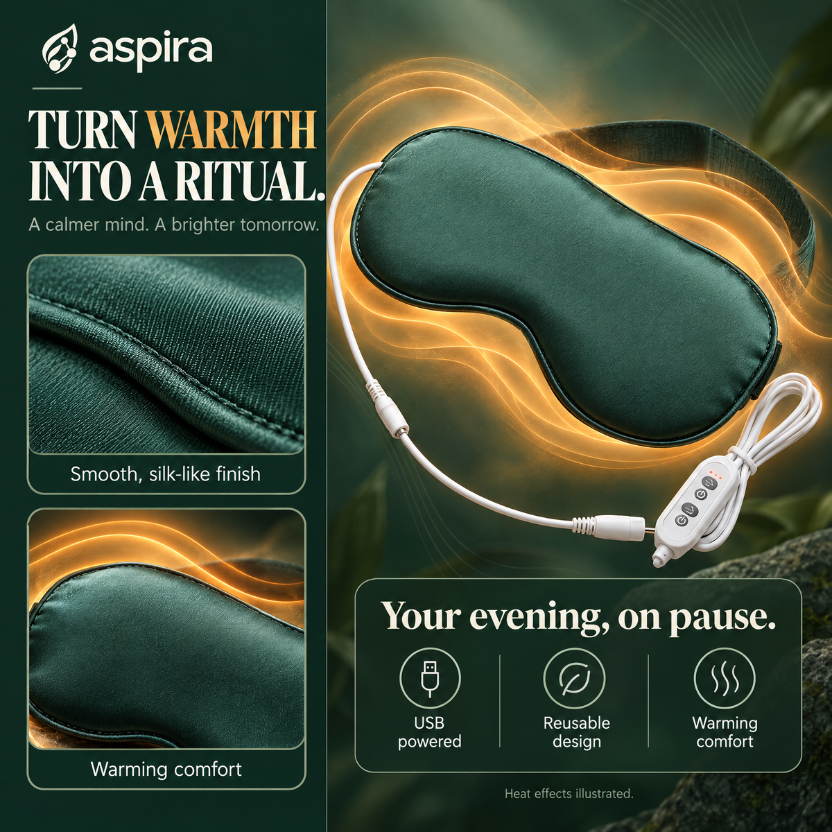 ASPIRA ThermaRest™ — Warming Eye Mask